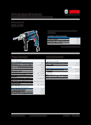 Matkaplar ve Tornavidalar Bosch GSB 13 RE