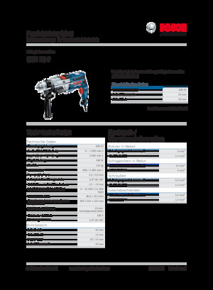 Drills & Screw Drivers Bosch GSB 20-2