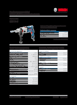 Matkaplar ve Tornavidalar Bosch GSB 24-2