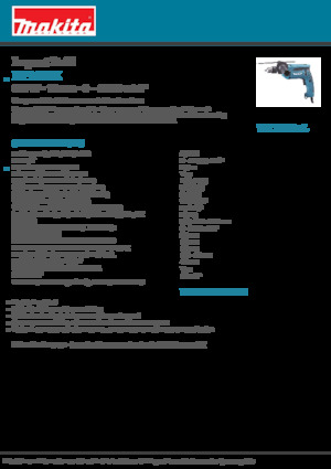 Matkaplar ve Tornavidalar Makita HP1640K