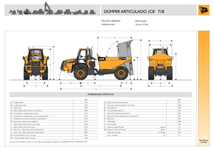 Articulated Dump Trucks JCB 718
