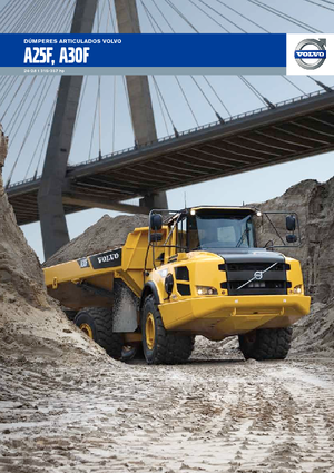 Mafsallı damperli kamyonlar Volvo A30F