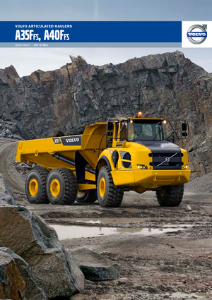 Articulated Dump Trucks Volvo A35F FS