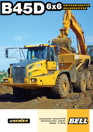 Articulated Dump Trucks Bell B 45 D