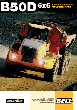 Articulated Dump Trucks Bell B 50 D