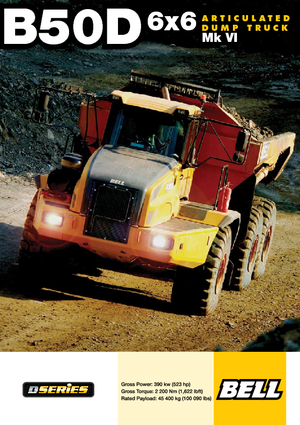 Articulated Dump Trucks Bell B 50 D
