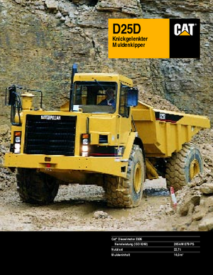 Articulated Dump Trucks Caterpillar D 25 D