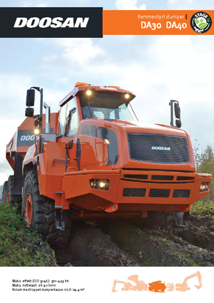 Articulated Dump Trucks Doosan DA40