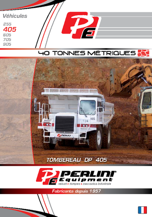 Rigid Dump Trucks Perlini DP 405 WD