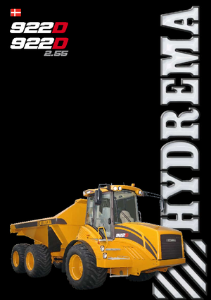 Articulated Dump Trucks Hydrema H 922 D 2.55