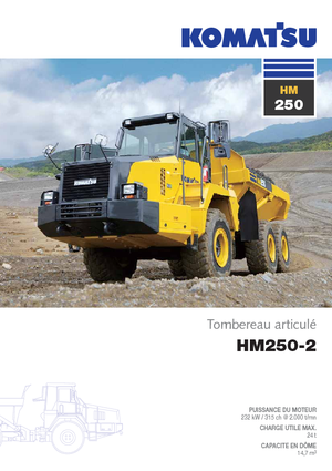 Articulated Dump Trucks Komatsu HM250-2