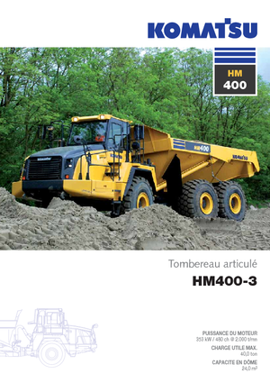 Articulated Dump Trucks Komatsu HM400-3