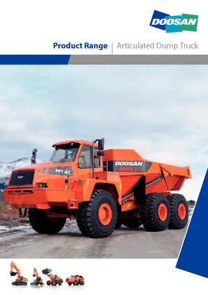 Articulated Dump Trucks Doosan-Moxy MT 36