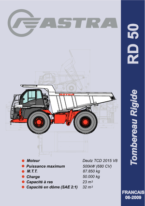 Rigid Dump Trucks Astra RD 50