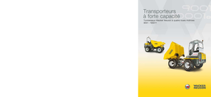 Tekerlekli Damperler Wacker Neuson 9001