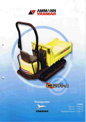Tracked Dumpers Yanmar C 12 RB
