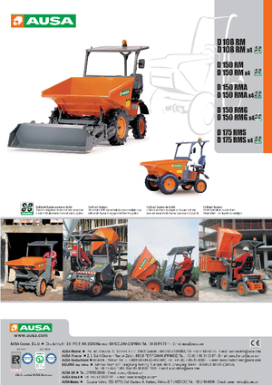 Wheel Dumpers Ausa D 150 RM PLUS