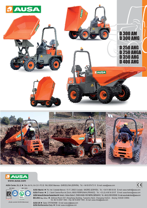 Wheel Dumpers Ausa D 250 AHG
