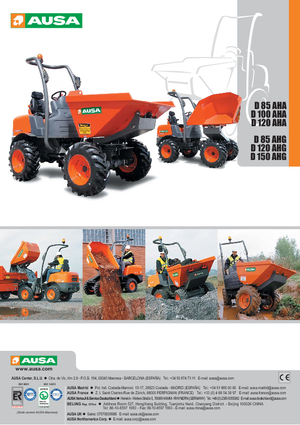 Wheel Dumpers Ausa D 100 AHA