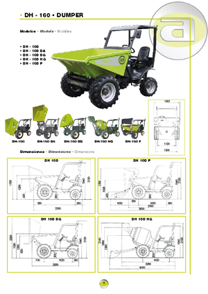 Wheel Dumpers Agrimac DH 160 HG