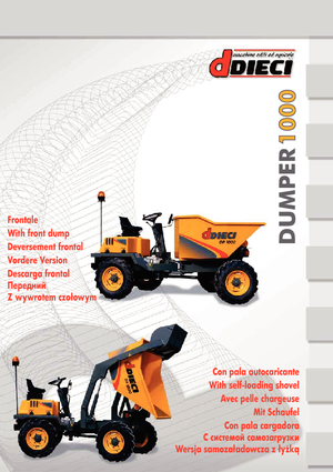 Wheel Dumpers Dieci DP 1000 Self-Load Shovel