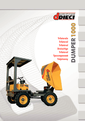 Wheel Dumpers Dieci DP 1000 Trilateral