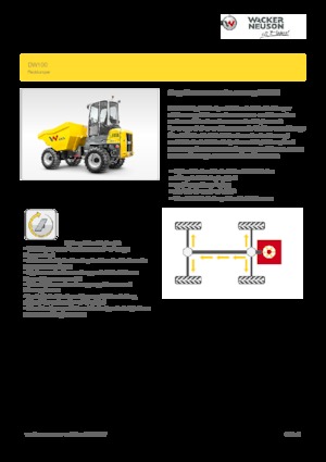 Tekerlekli Damperler Wacker Neuson DW100