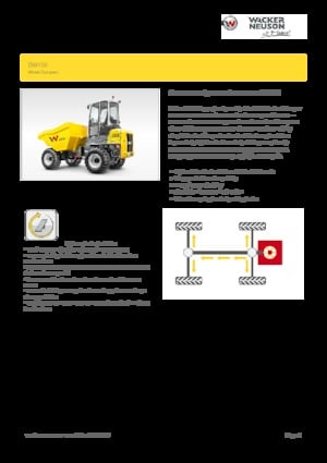 Wheel Dumpers Wacker Neuson DW100