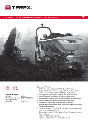 Wheel Dumpers Terex TA 2 SE