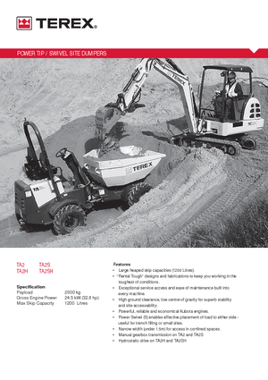 Wheel Dumpers Terex TA2SH