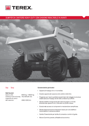 Wheel Dumpers Terex TA 9