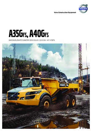 Articulated Dump Trucks Volvo A35GFS