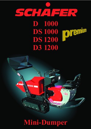 Tracked Dumpers SCHÄFER DS 1200