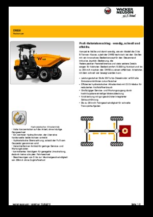 Wheel Dumpers Wacker Neuson DW50