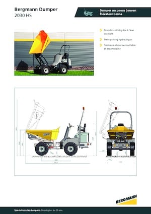 Wheel Dumpers Bergmann 2030HS