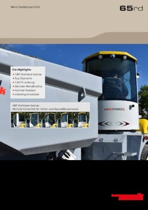 Wheel Dumpers Menzi 65rd