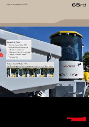 Tekerlekli Damperler Menzi 65rd