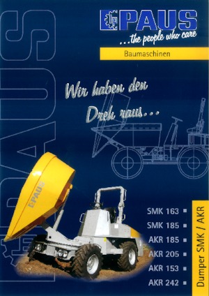 Tekerlekli Damperler Paus AKR 205