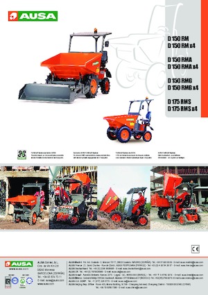 Wheel Dumpers Ausa D 150 RMG
