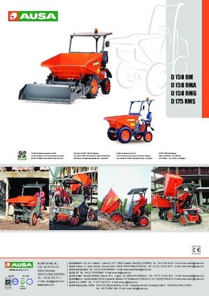 Wheel Dumpers Ausa D 150 RMG
