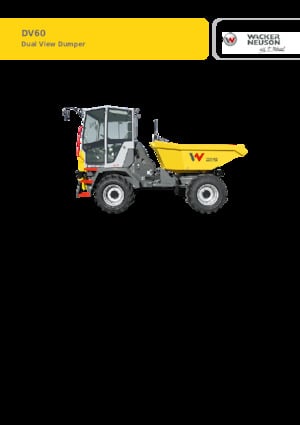 Wheel Dumpers Wacker Neuson DV60 dual view