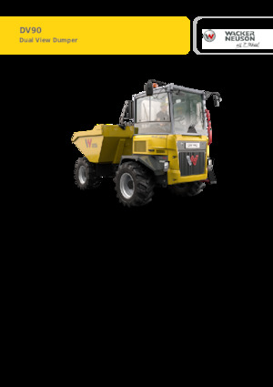 Wheel Dumpers Wacker Neuson DV90 dual view