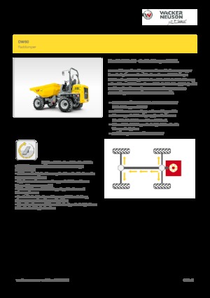 Wheel Dumpers Wacker Neuson DW60 LRC