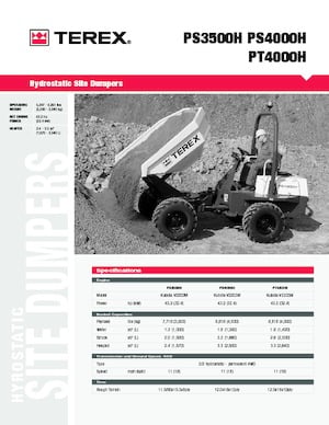 Wheel Dumpers Terex PS 4000 H