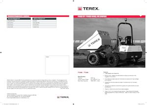 Wheel Dumpers Terex PT 3000