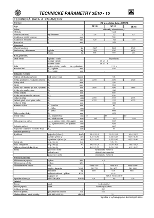 Elektrikli ön-forklift kamyonları Desta 3 E 10