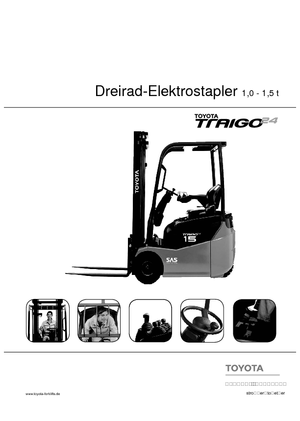 Electric forklifts Toyota 7 FBEST 15 