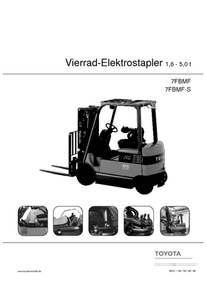 Electric forklifts Toyota 7 FBMF 45