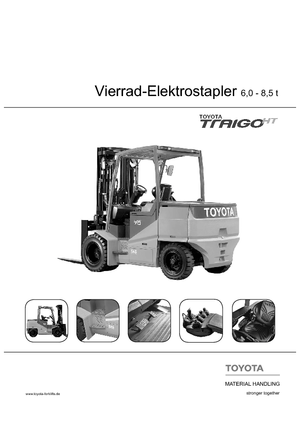 Electric forklifts Toyota 8 FBMHT 85