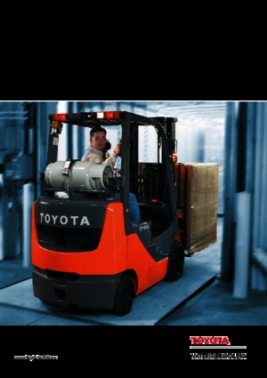 Electric forklifts Toyota 7 FBCU 15